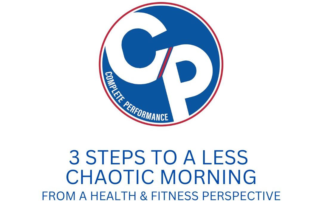 3 Steps to a Less Chaotic Morning
