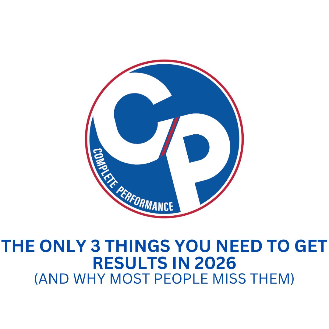 Learn the 3 things you need to get results in 2026 and beyond